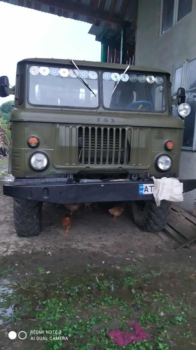 ГАЗ-66 газон самозвал самоскид газ бензин на газу
