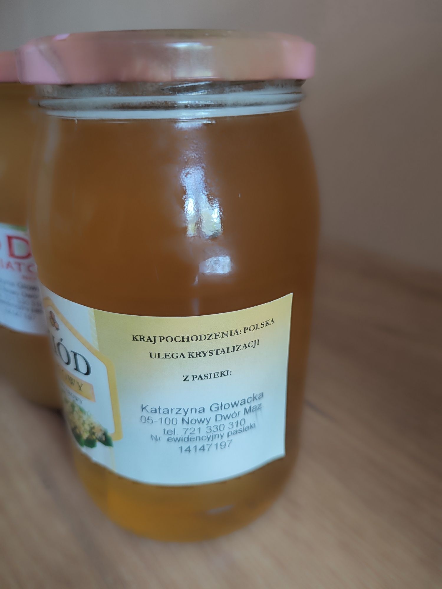 Miód wielokwiatowy rzepakowy akacjowy 900 ml