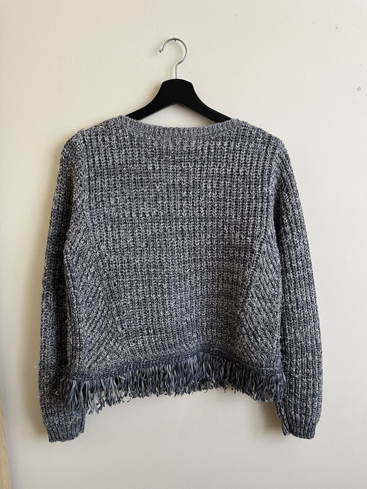 sweter szary 42 xl indigo