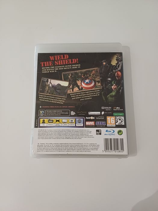 Captain America Super Soldier Sony PlayStation 3 PS3 angielska