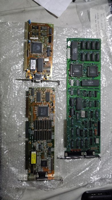 Placas PCI/ISA graficas,som e rede,tv,usb