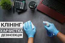 Клінінг,хімчистка,дезінсекція