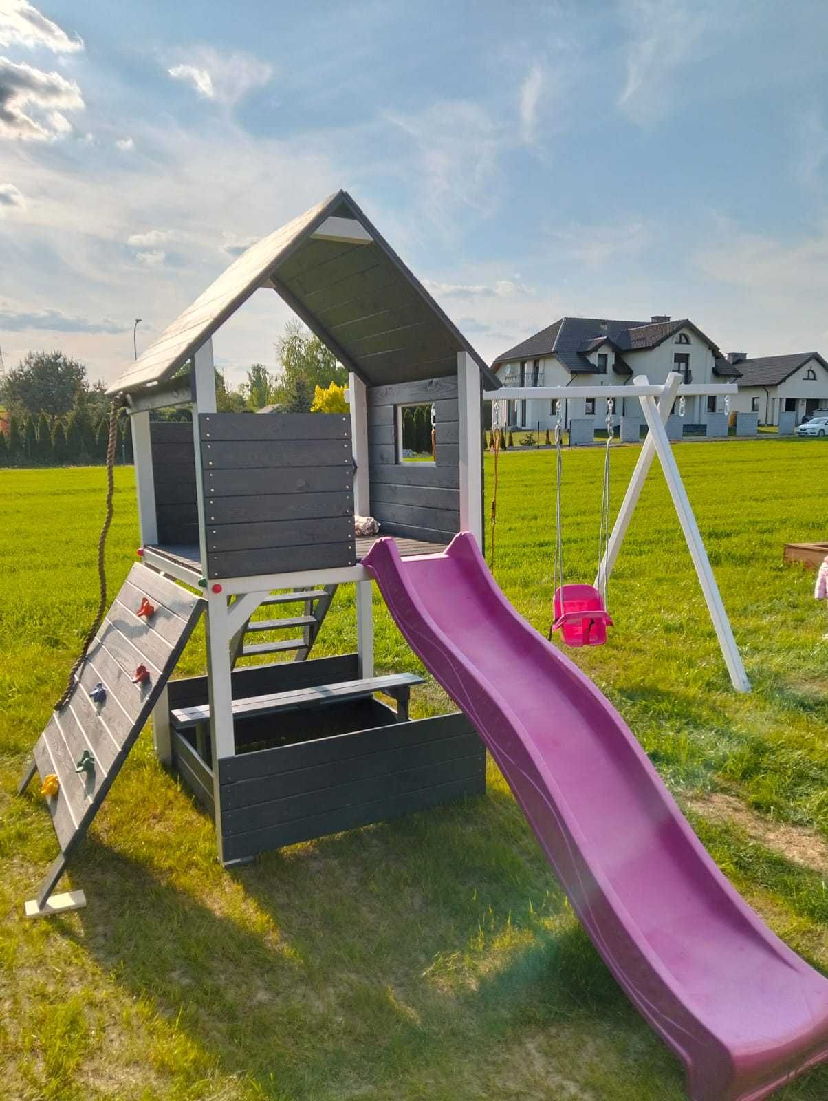 PROMOCJA! Drewniany plac zabaw! Szybka realizacja!