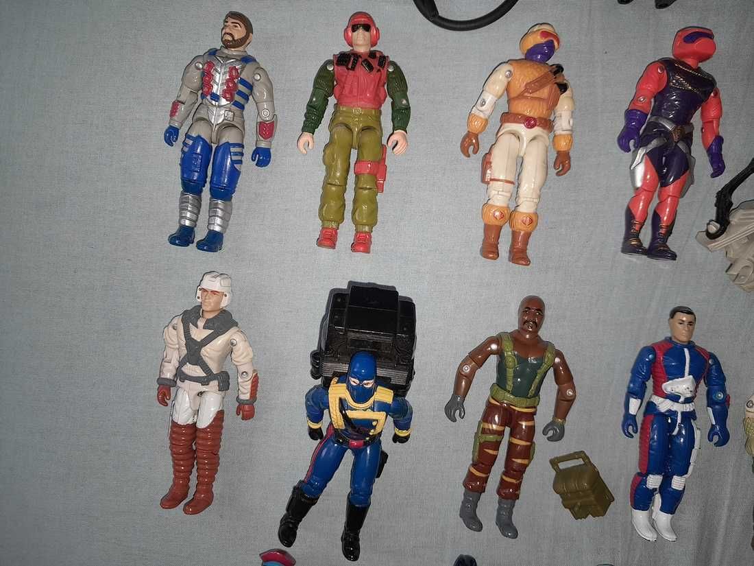 Gi Joe vintage zestaw 21 figurek
