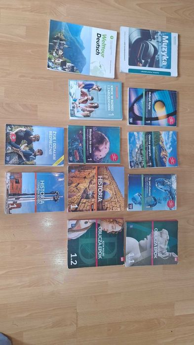 Podręczniki, książki do klasy 1 szkoła średnia