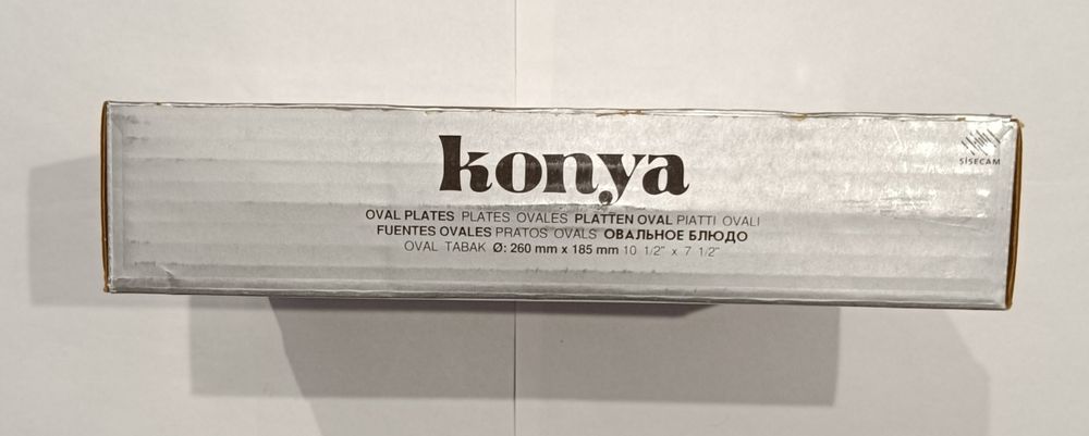 Овальное блюдо Konya
