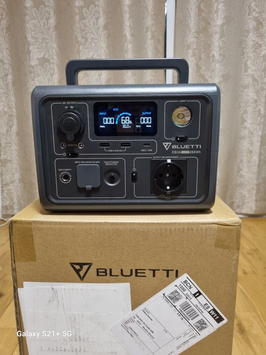 Зарядні станції  Bluetti EB3A 268Wh/600W   В НАЯВНОСТІ