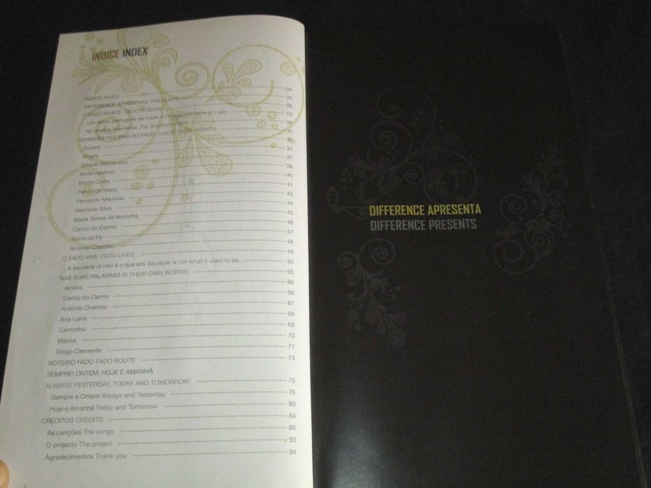 Livro Fado Sempre Ontem Hoje e Amanhã 4CD
