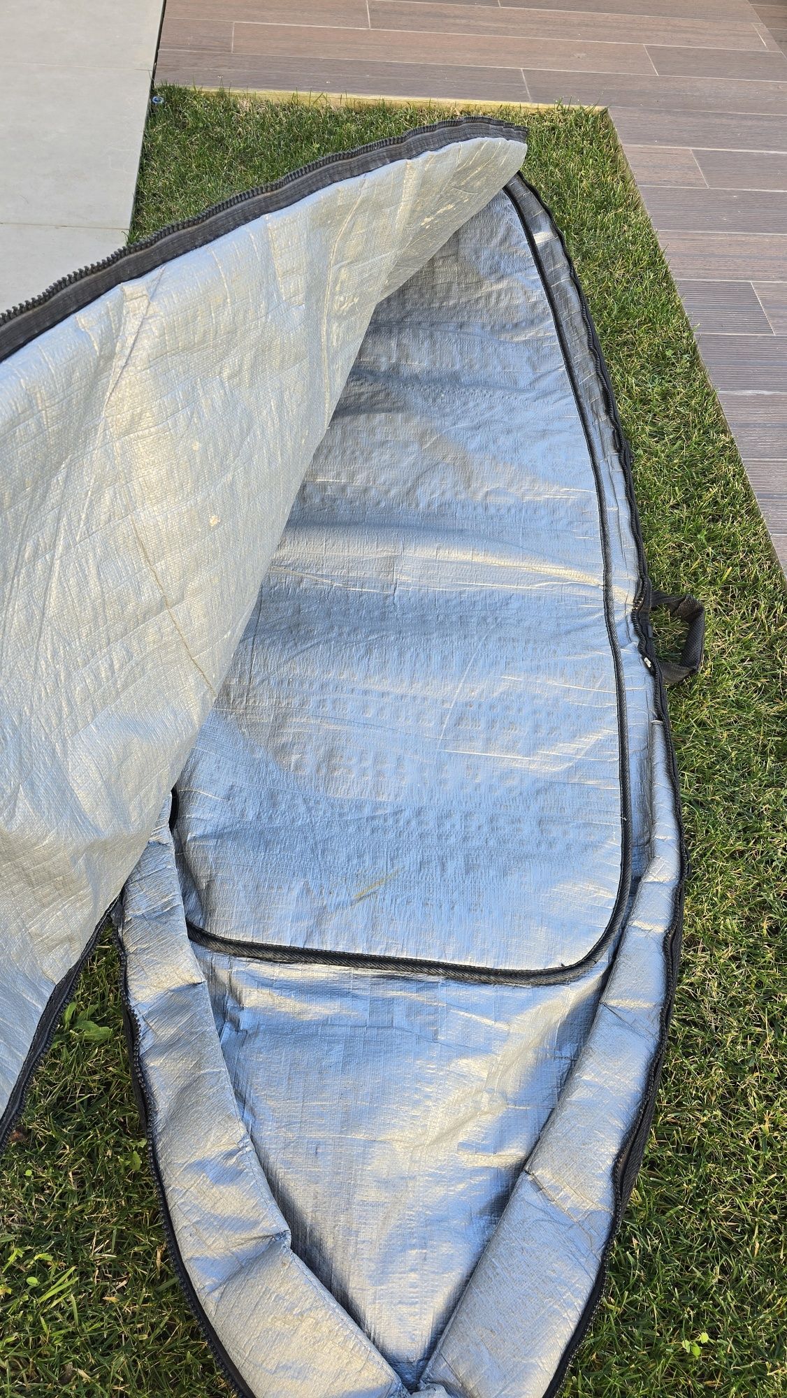 Capa saco dupla reforçada surf surfboards Gorilla 6.7 impecável