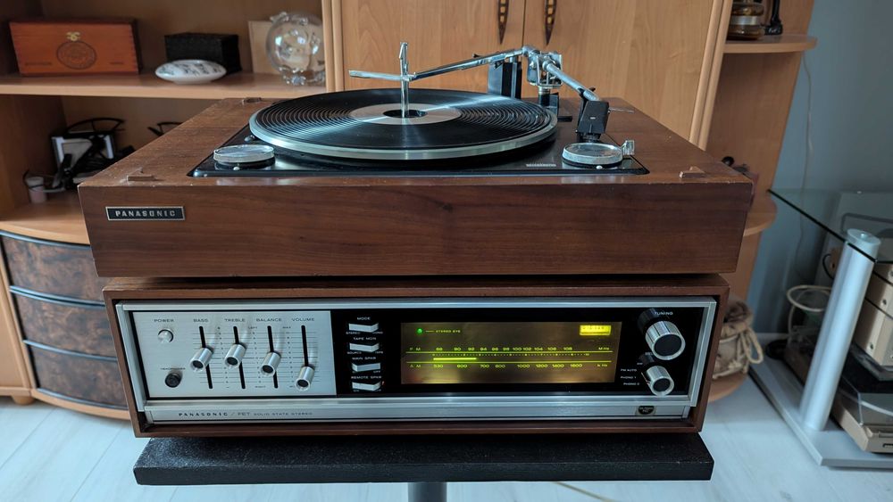 zestaw kolekcjonerski Panasonic SS-7000 - vintage 1969