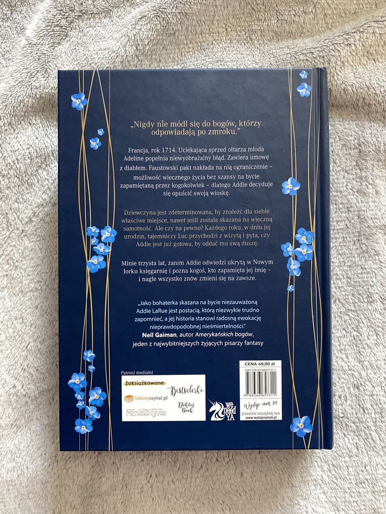 „Niewidzialne życie Addie LaRue” V.E. Schwab