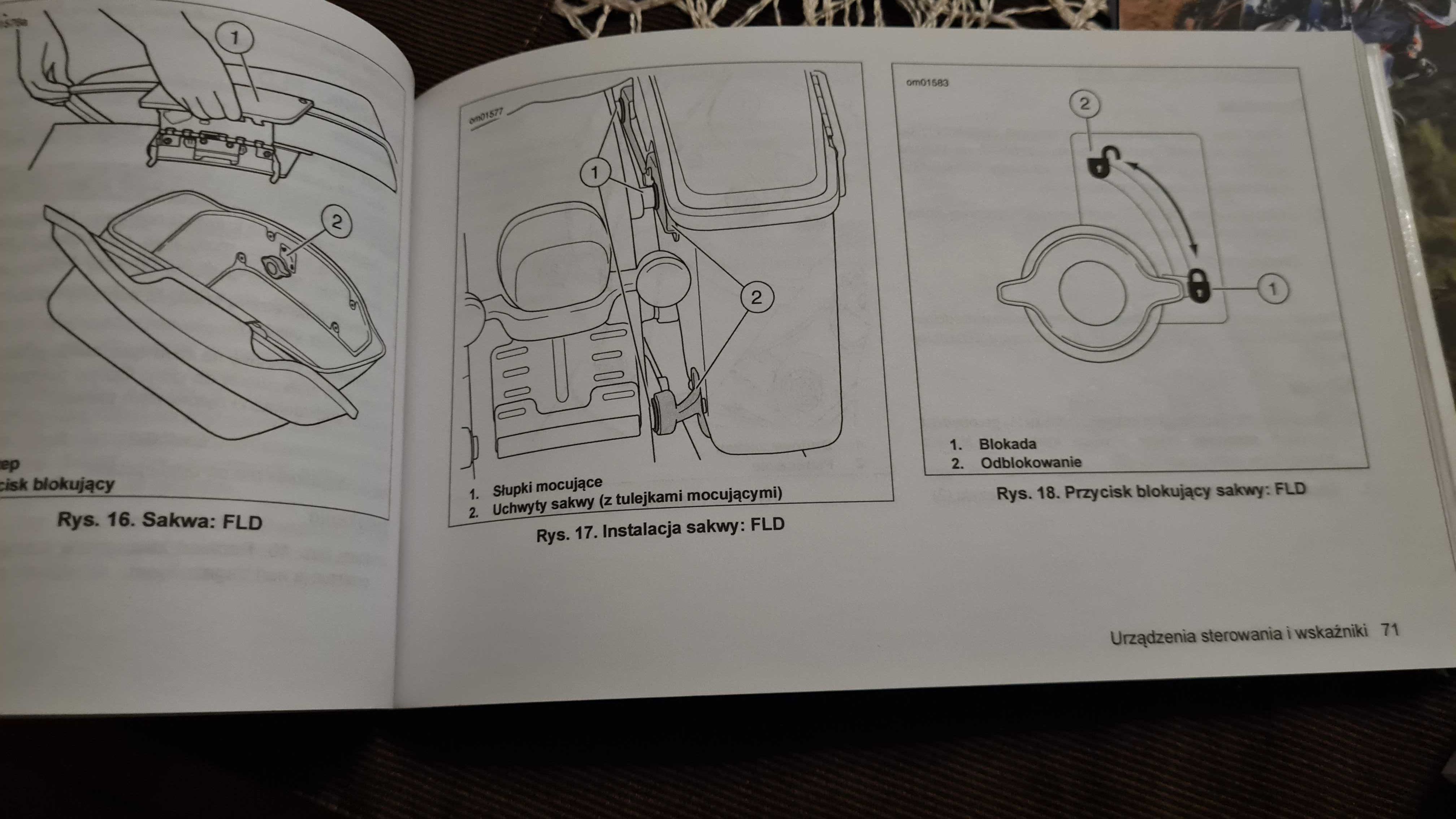 Harley Davidson instrukacja użytkownika Modele Dyna 2016