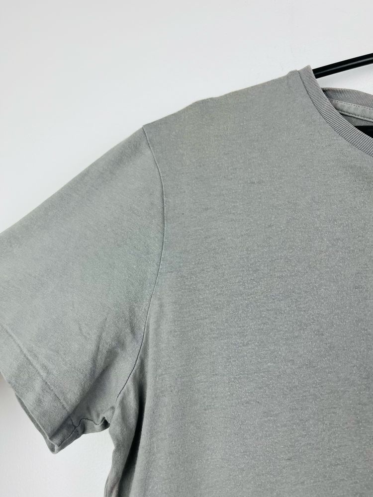 Szara koszulka z krótkim rękawem męska Polo Ralph Lauren rozmiar M fit