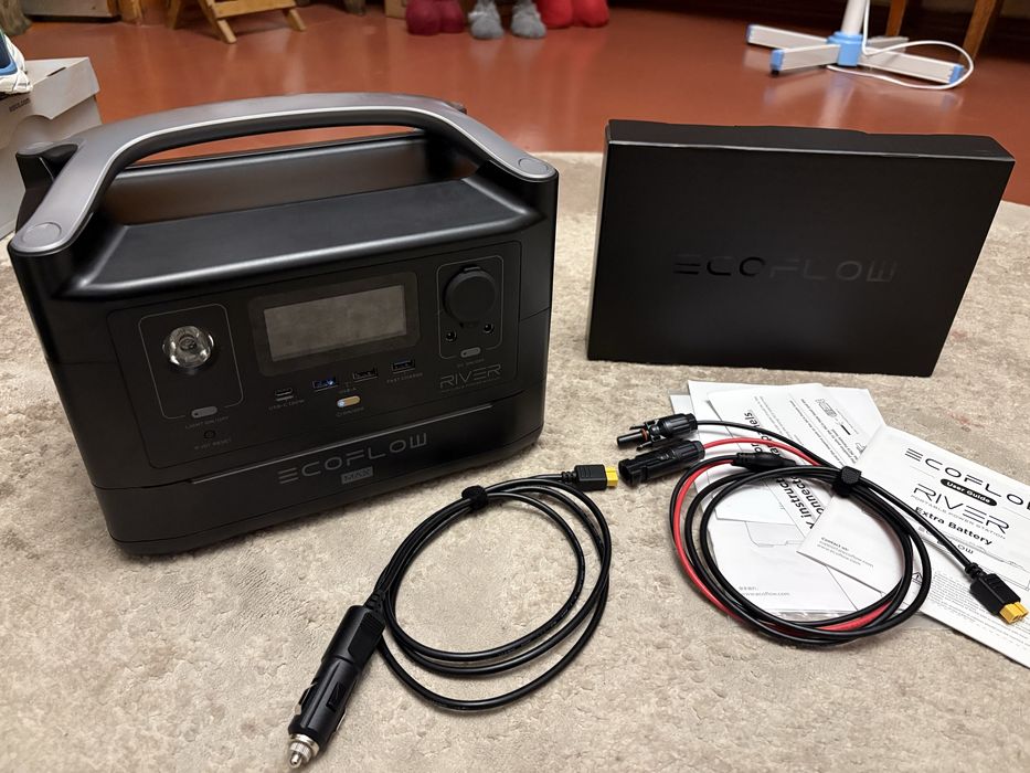 Зарядна станція EcoFlow River MAX 576Wh (1200W)