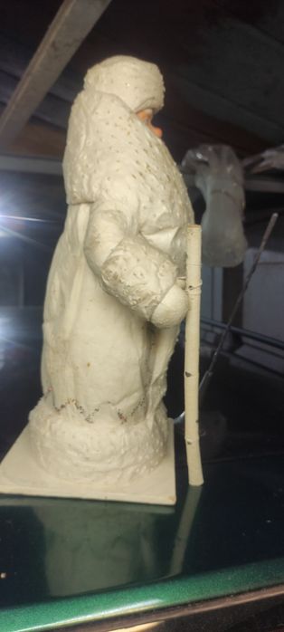 Святий Миколай (Дід Мороз) з вати часів СРСР. Висота 50см.