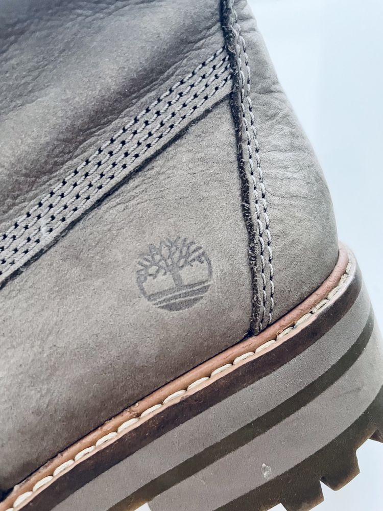 Trapery Timberland Taupe nubuk brązowe rozm. 38