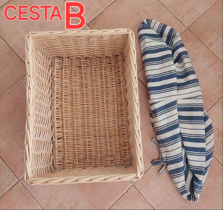 CESTA,CAIXA,BAÚ em VERGA SÓ 15 € .Casa,Quarto, Sala, Cozinha,Garagem.