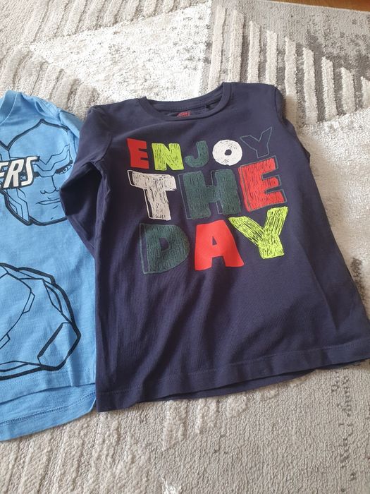 3 szt Bluzka z długim rękawem cool club Avengers roz 116