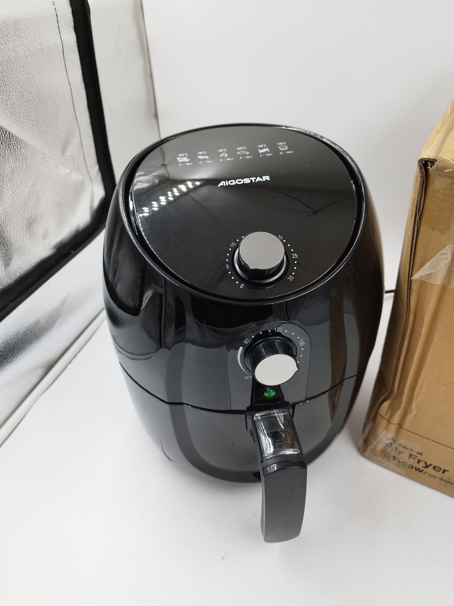 Aigostar frytkownica beztłuszczowa 3.5l