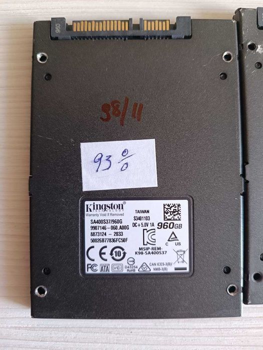 SSD Kingston Samsung 960GB 1TB ССД