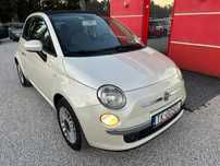 Fiat 500 **1.2 69km** kabriolet**Biała perła**Klimatyzacja**Zarejestrowane**