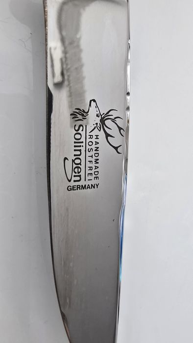 Nóż Myśliwski Solingen Germany HANDMADE ROSTFREI