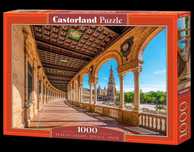 Puzzle Castorland 1000 el. "Spanish Square, Seville" kompletne.