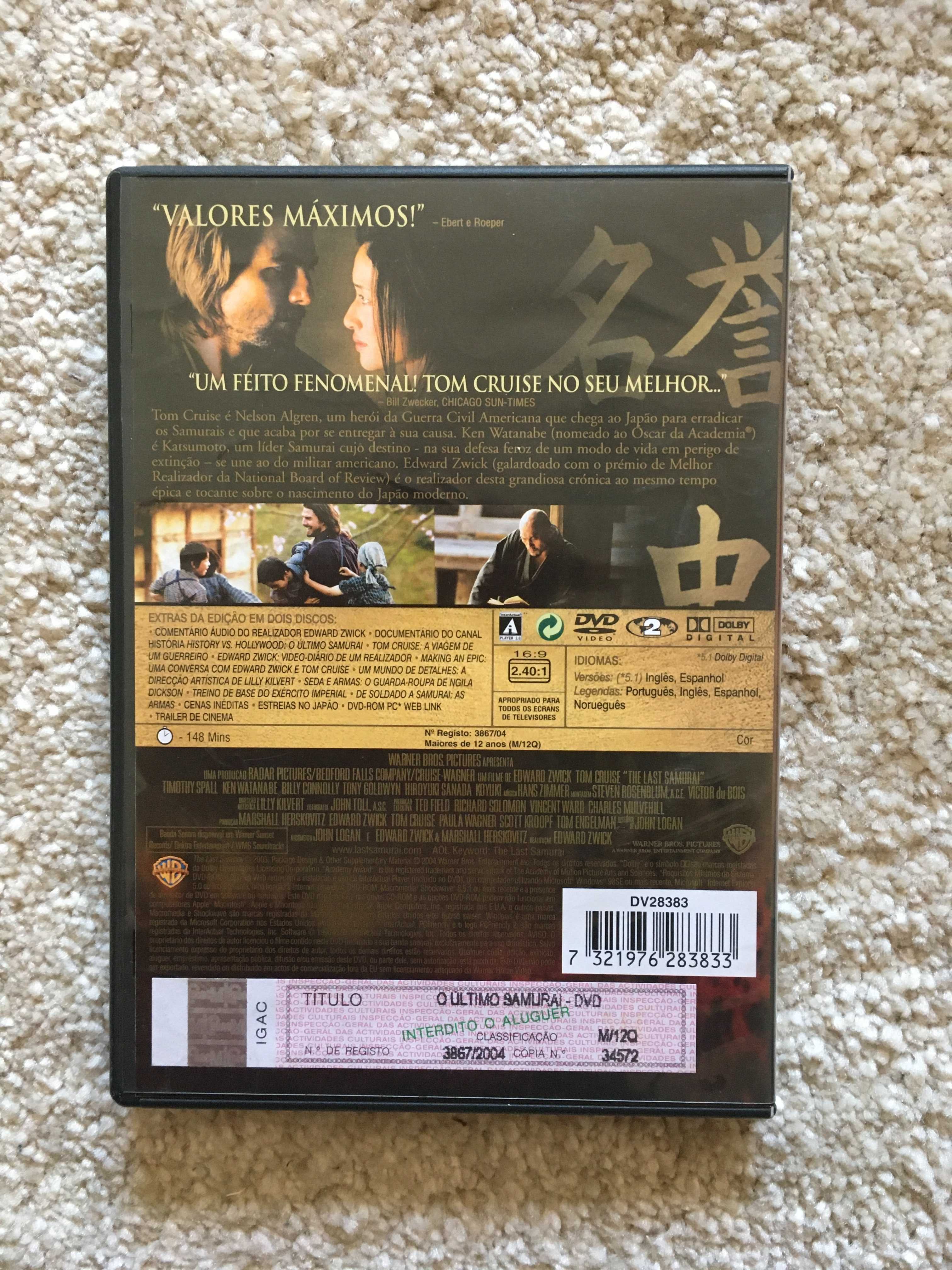 DVD O Último Samurai