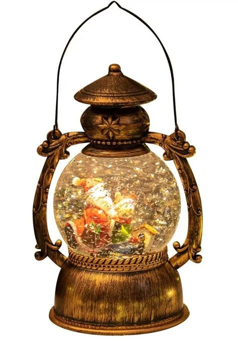 Новогодний ночник светильник HC-Q057 с музыкой. Размер 14x11x20см