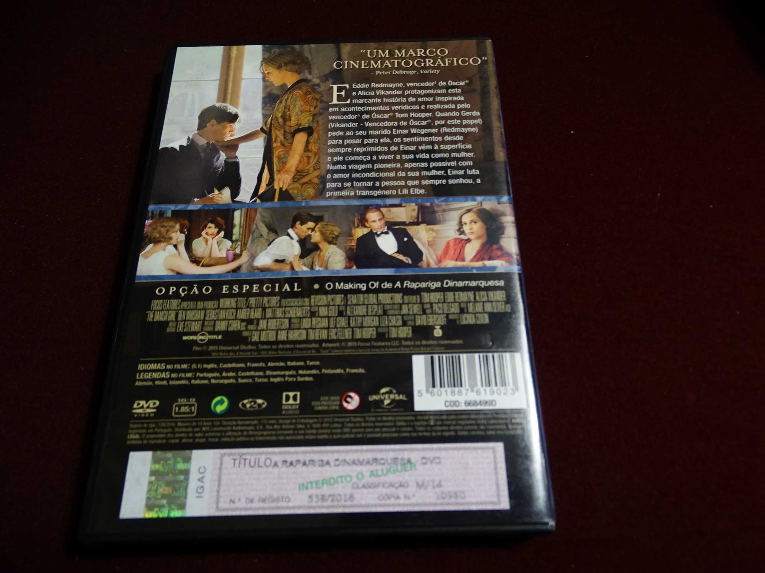 DVD-A rapariga Dinamarquesa