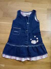 Sukienka jeans jeansowa Rocha Little Rocha 104/110