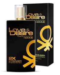 Feromony męskie Love Desire Premium GOLD 100ml men