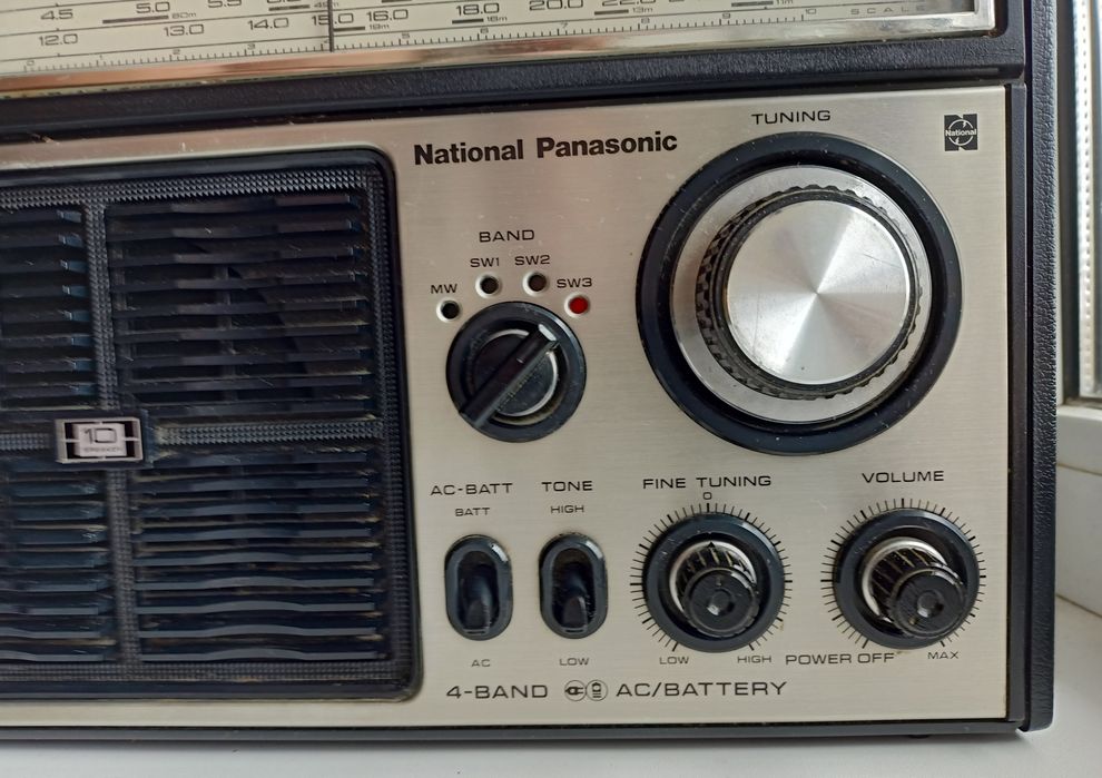 National Panasonic R-448B Редкий приемник из коллекции