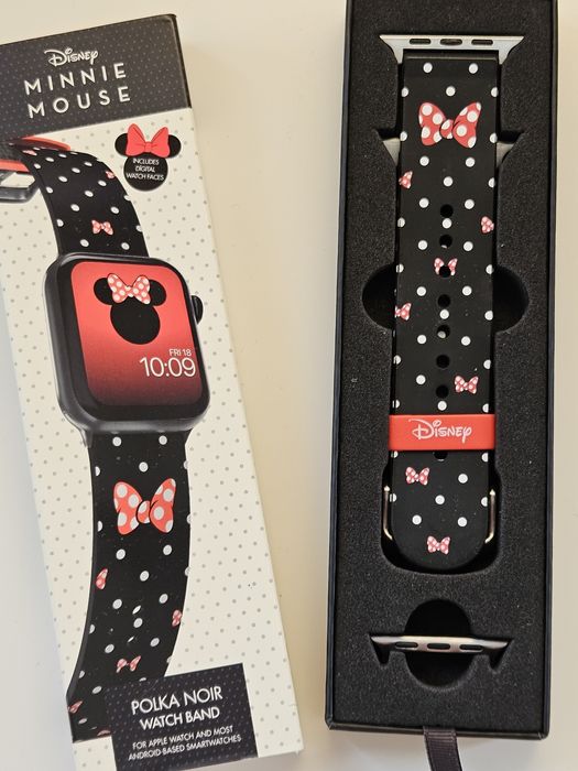 Pasek do zegarka Apple Watch i inne 22mm - Disney Minnie Mouse MobyFox