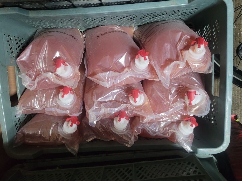 Sok z winogron 6L (2x3L) WYSYŁKA sok winogronowy foliopak