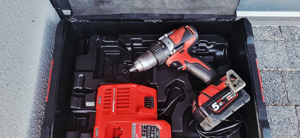 Wiertarko-Wkrętarka Udarowa 18V MILWAUKEE M18 BLPD2-502X  Wkrętarka