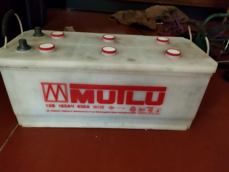 Автомобильный аккумулятор (АКБ )  MUTLU  165 Ач 630 А