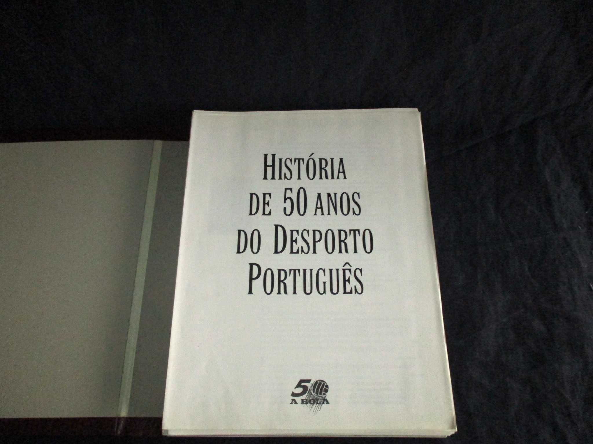 Livro História de 50 anos do Deporto Português