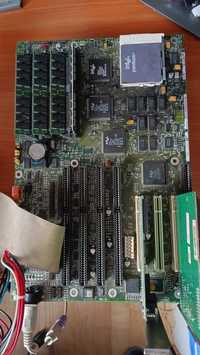 Ретро материнка PBA631157-202 (Socket 5) + Pentium SX963