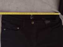 spodnie jeansowe czarne r 36