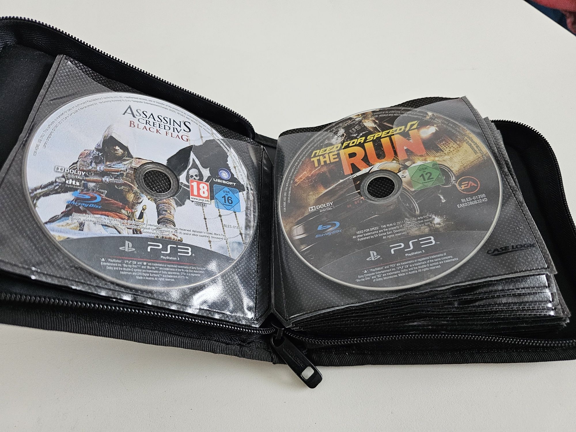 Ps3 gry 24 szt zadbane brak pudełek