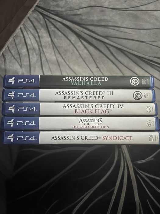 Assassins Creed zestaw gier