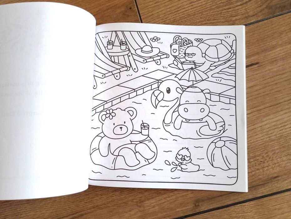 Cozy Cuties Coloring Book, kolorowanka antystresowa