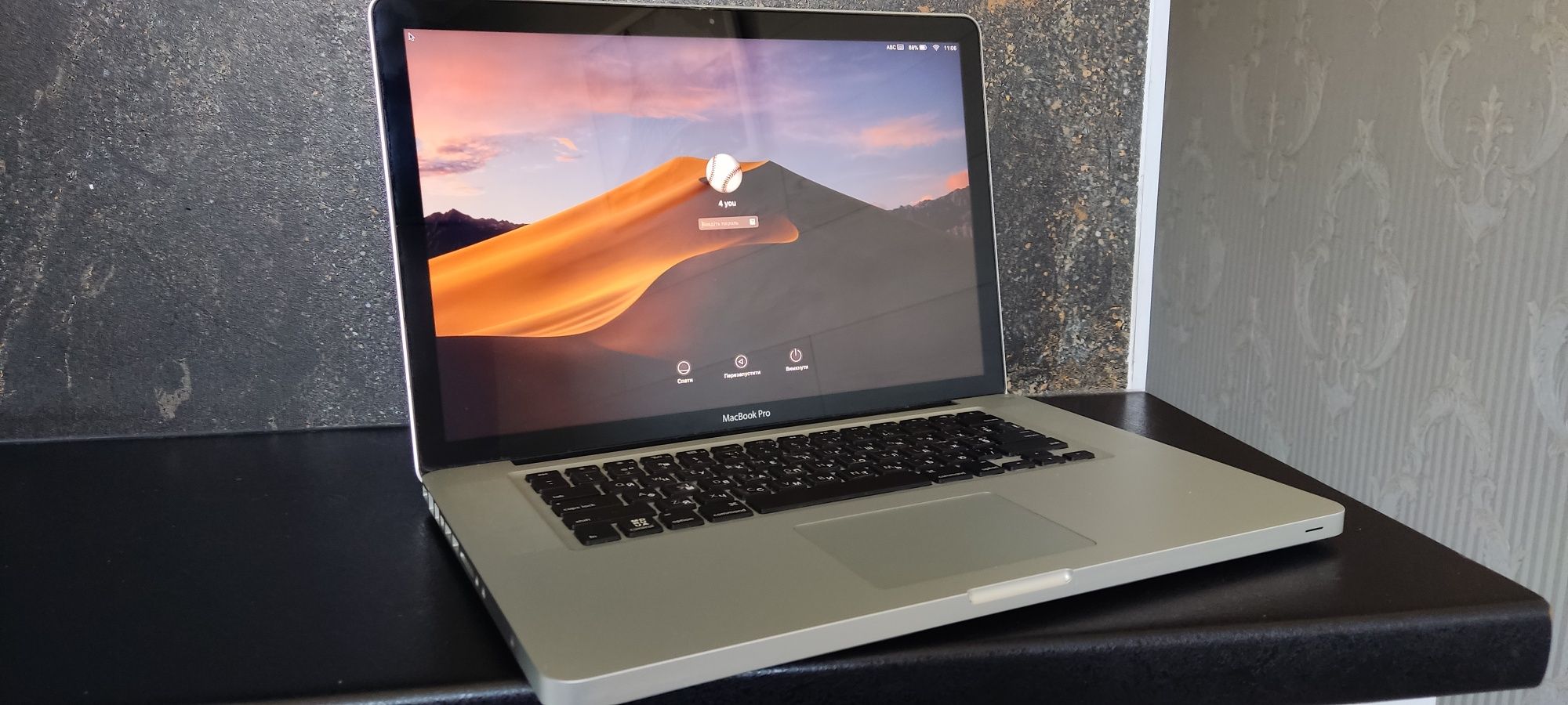 MacBook Pro, A 1286 ,15", ssd 120/6gb