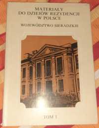 Materiały do dziejów rezydencji w Polsce tom 1 Wanda Puget