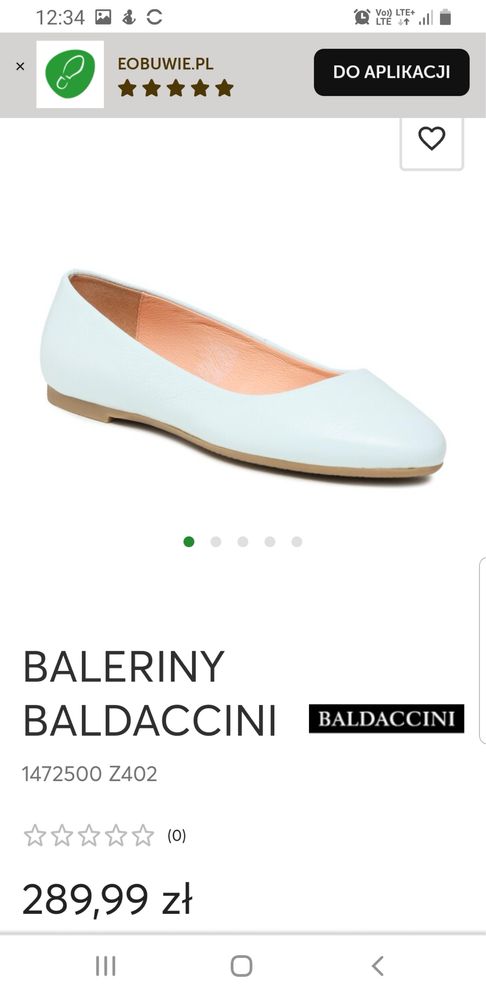 Baleriny Baldaccini