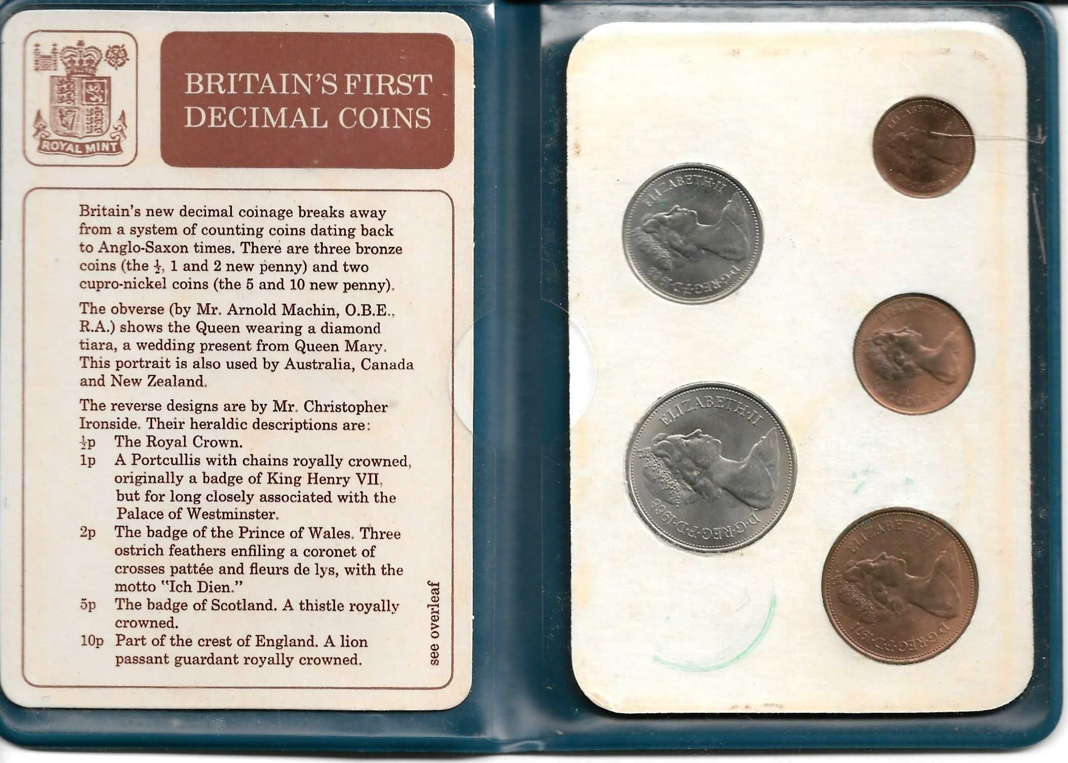 Britain's First Decimal Coins