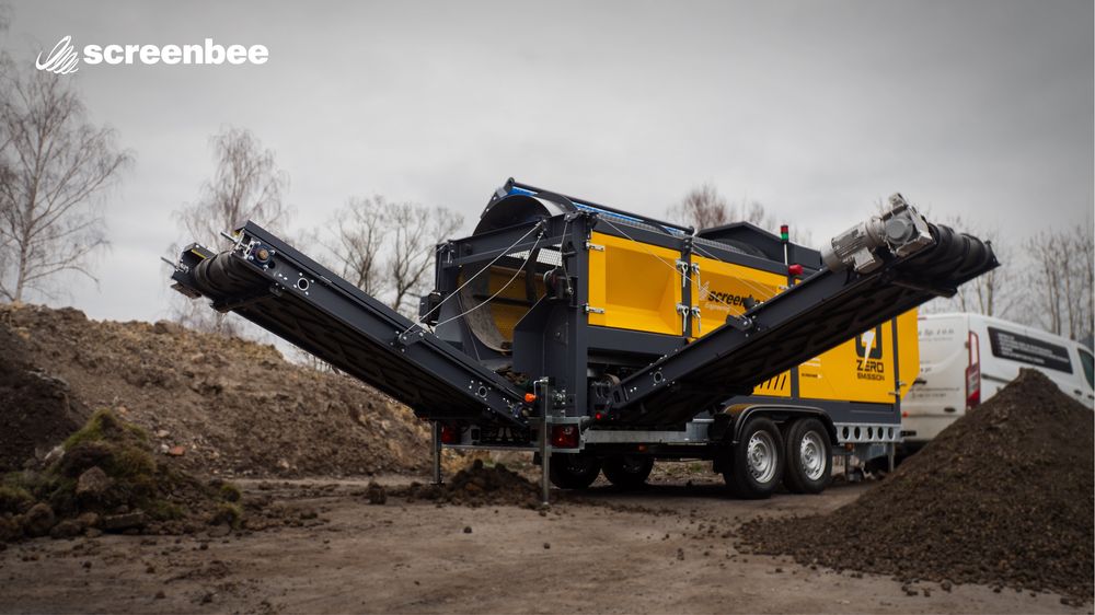 Mobilny przesiewacz bębnowy Screenbee 13.26 W