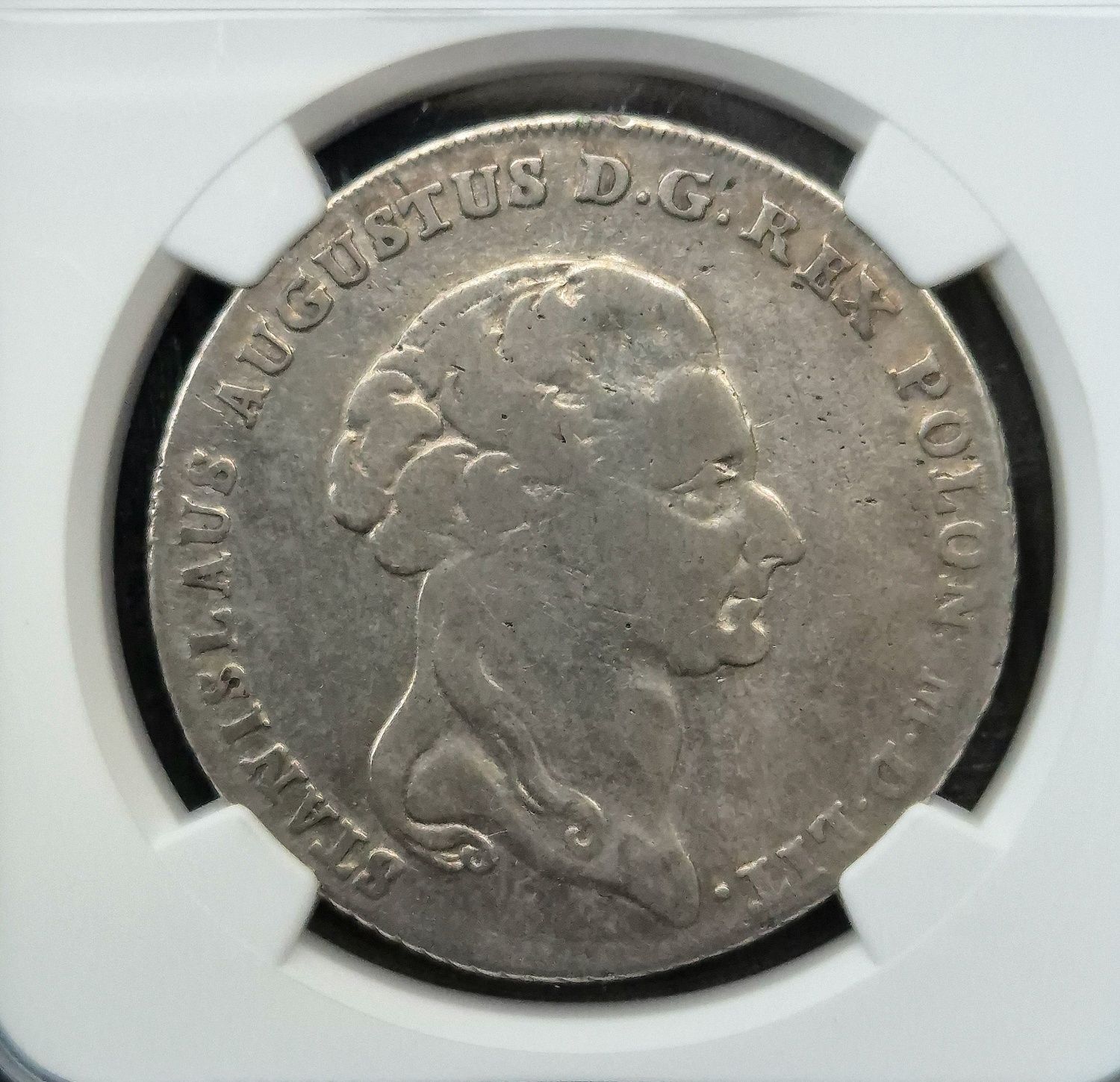 Talar SAP Poniatowski 1794 - 6 złotych - grading NGC