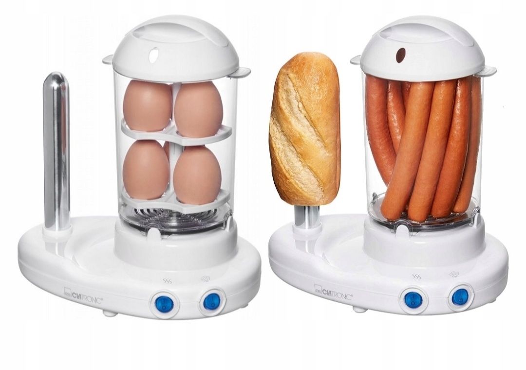 Urządzenie do hot dogów, gotowania jajek i kukurydzy